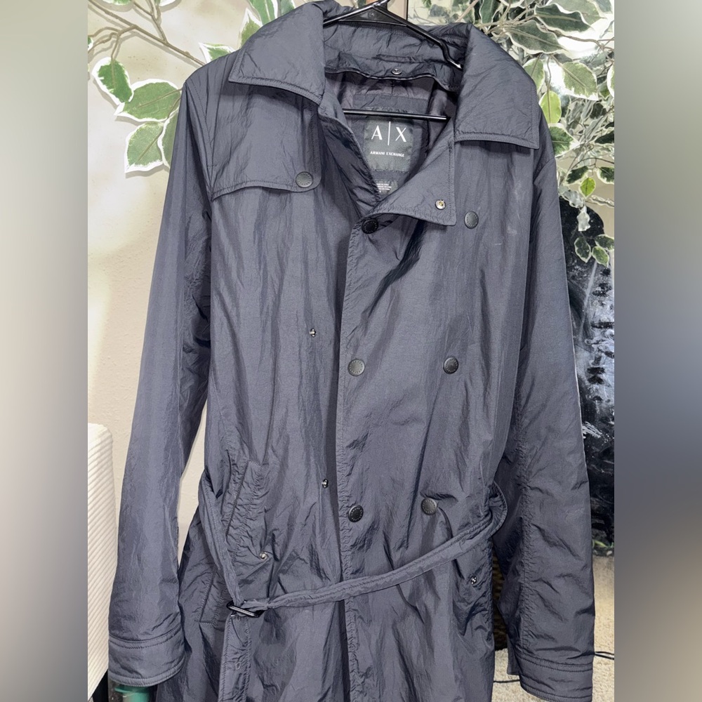 Armani exchange trenchcoat waterproof - Picture 3 of 9